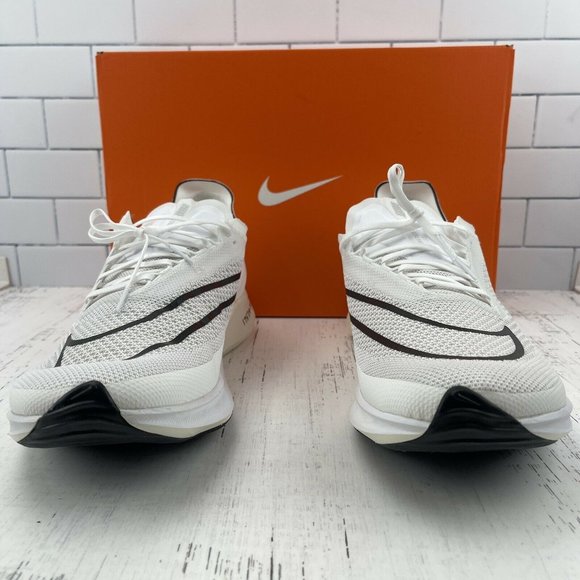 Nike Running Shoes Size 12 Mens ZoomX Streakfly 5K 10K White Lightweight Racing - Picture 7 of 12